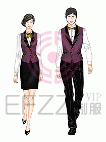 西餐服務生服裝447