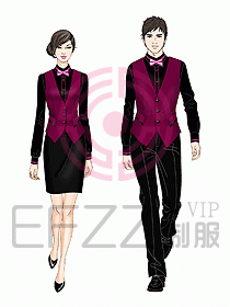 西餐服務生服裝458