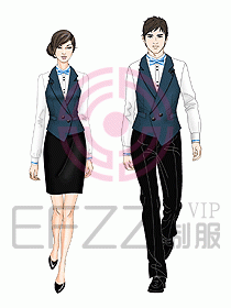 西餐服務(wù)生服裝463