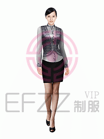 西餐服務(wù)生服裝486