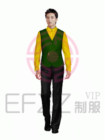 西餐服務(wù)生服裝485