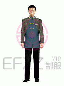 中餐服務(wù)員制服158