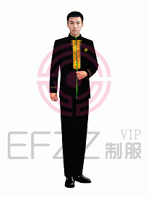 中餐服務(wù)員制服166