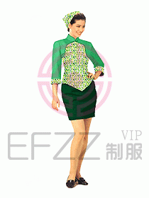 中餐服務(wù)員制服216