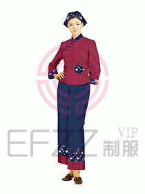 中餐服務(wù)員制服235