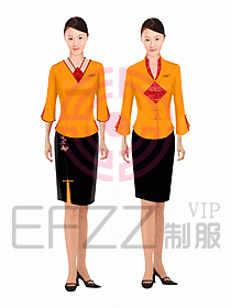 中餐服務(wù)員制服244