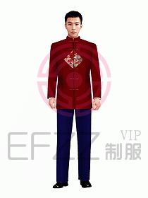 中餐服務(wù)員制服255