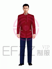 中餐服務(wù)員制服257