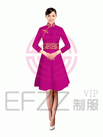 中餐服務(wù)員制服283