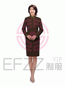 中餐服務(wù)員制服300