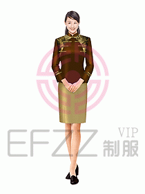 中餐服務(wù)員制服306