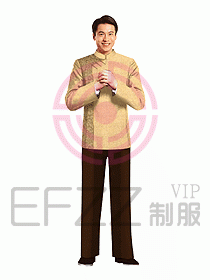 中餐服務(wù)員制服320