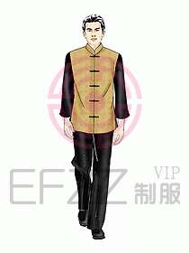 中餐服務員制服332