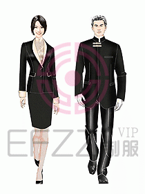 中餐服務(wù)員制服335