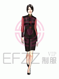 中餐服務(wù)員制服337