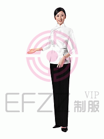 中餐服務(wù)員制服344