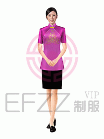 中餐服務(wù)員制服369