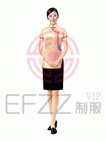 中餐服務(wù)員制服371