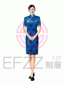 中餐服務(wù)員制服383
