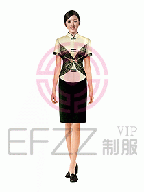 中餐服務(wù)員制服389