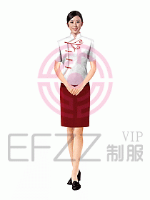 中餐服務(wù)員制服395