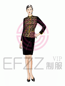 中餐服務(wù)員制服426