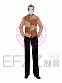 中餐服務員制服425