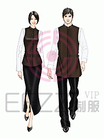 中餐服務(wù)員制服434