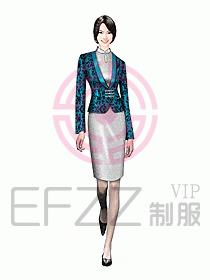 中餐服務(wù)員制服460