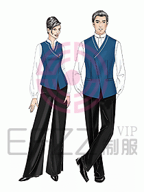 中餐服務(wù)員制服476