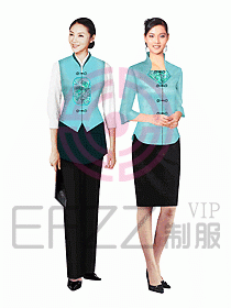 中餐服務(wù)員制服477