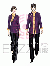 中餐服務(wù)員制服485