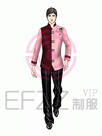 中餐服務(wù)員制服499