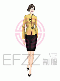 中餐服務(wù)員制服496