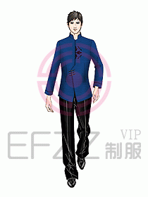 中餐服務(wù)員制服511