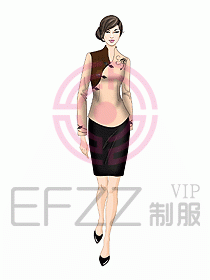 中餐服務(wù)員制服514