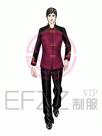 中餐服務(wù)員制服526