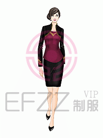 中餐服務(wù)員制服525