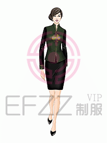 中餐服務(wù)員制服529