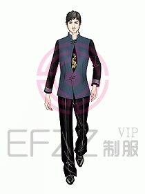 中餐服務(wù)員制服532