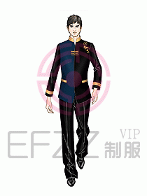 中餐服務(wù)員制服536