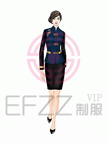 中餐服務(wù)員制服535