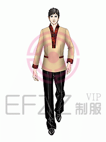 中餐服務員制服540