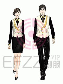 中餐服務(wù)員制服690