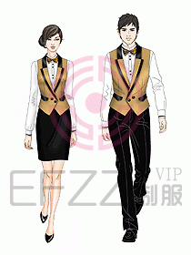 中餐服務(wù)員制服698