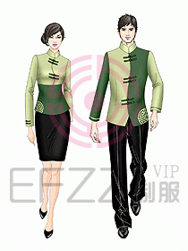 中餐服務(wù)員制服705