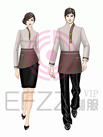 中餐服務(wù)員制服708