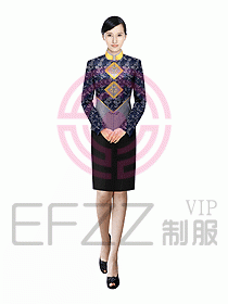 中餐服務(wù)員制服732