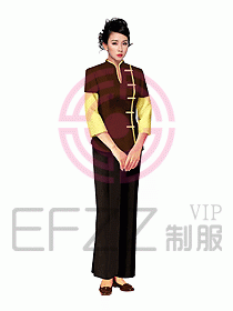 中餐迎賓制服031