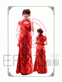 中餐迎賓制服070